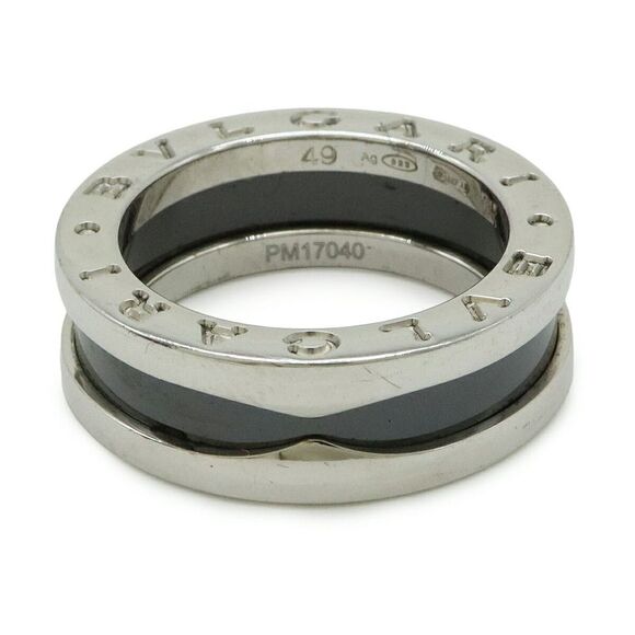 Bvlgari B-zero1 Ring SV925 Ceramic Black